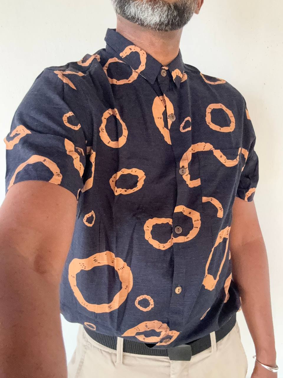 Indigo Circles Shirt